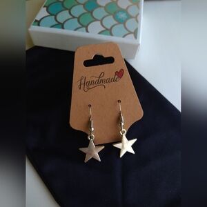 Mini Star Earrings NWT Handmade